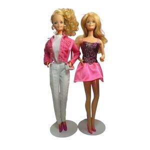 1984 Vintage Day To Night Barbies~ Twins One Day Barbie & One Night Barbie